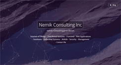 Desktop Screenshot of nemik.net